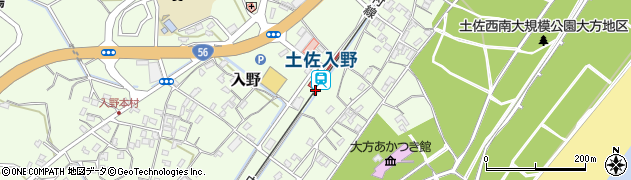 高知県幡多郡黒潮町周辺の地図