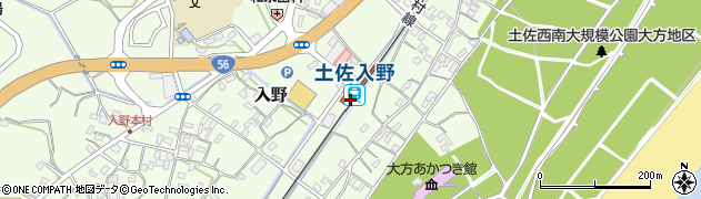 高知県幡多郡黒潮町入野1952周辺の地図