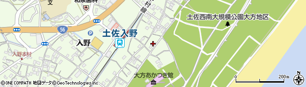 高知県幡多郡黒潮町入野2304-2周辺の地図