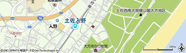 高知県幡多郡黒潮町入野2302周辺の地図