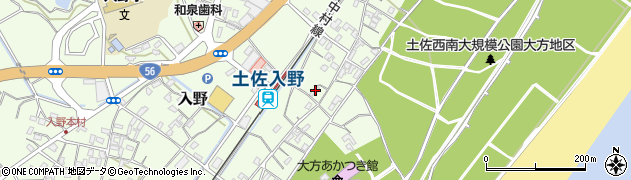 高知県幡多郡黒潮町入野2297周辺の地図