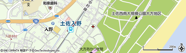 高知県幡多郡黒潮町入野2305周辺の地図