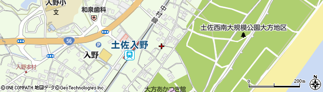 高知県幡多郡黒潮町入野2339周辺の地図