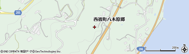 長崎県西海市西彼町八木原郷1468周辺の地図
