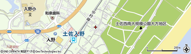 高知県幡多郡黒潮町入野2331-2周辺の地図