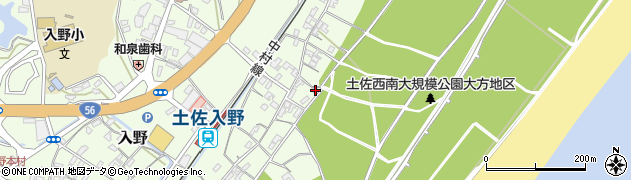 高知県幡多郡黒潮町入野2316周辺の地図