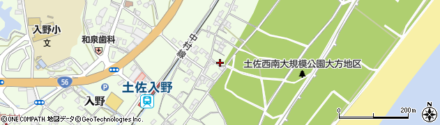 高知県幡多郡黒潮町入野2317周辺の地図