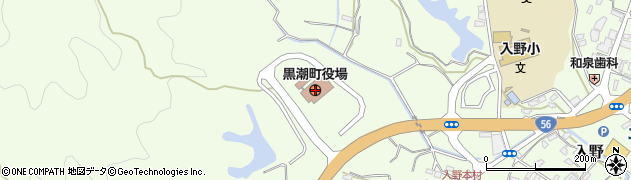高知県黒潮町（幡多郡）周辺の地図