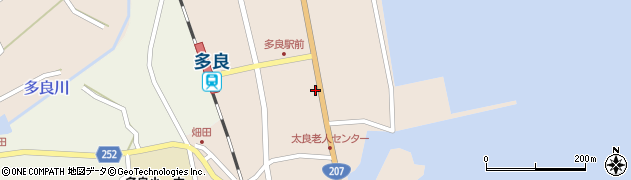 佐賀県太良町（藤津郡）油津周辺の地図