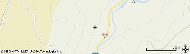佐賀県鹿島市奥山周辺の地図