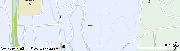 熊本県山鹿市菊鹿町下内田256周辺の地図