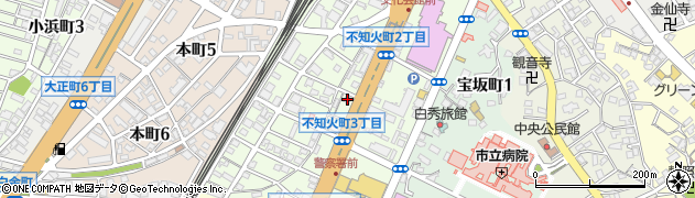 バイクショップ三井　大牟田店周辺の地図