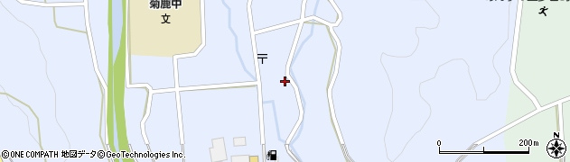 熊本県山鹿市菊鹿町下内田580周辺の地図