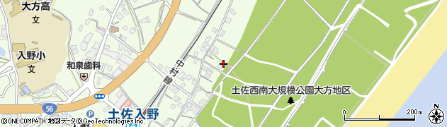 高知県幡多郡黒潮町入野2369周辺の地図