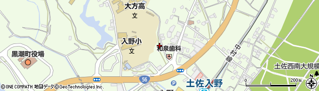 高知県幡多郡黒潮町入野5519周辺の地図