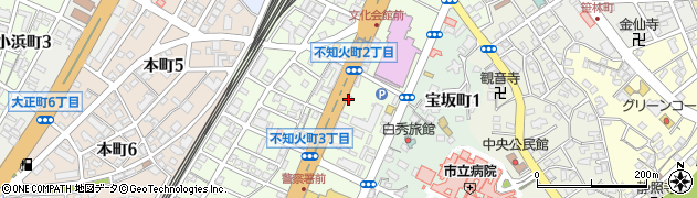 ニッポンレンタカー大牟田営業所周辺の地図
