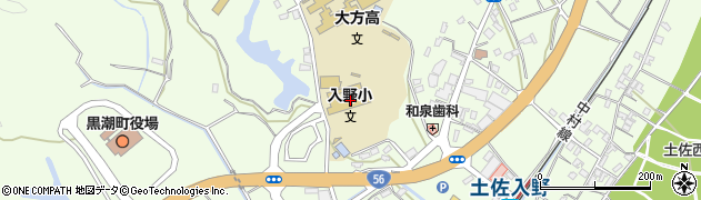高知県幡多郡黒潮町入野5556周辺の地図