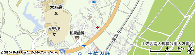 高知県幡多郡黒潮町入野2122周辺の地図