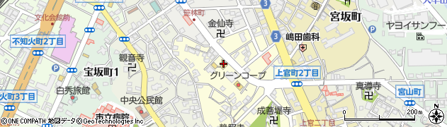 ＨｏｎｄａＣａｒｓ大牟田中央一浦町店周辺の地図
