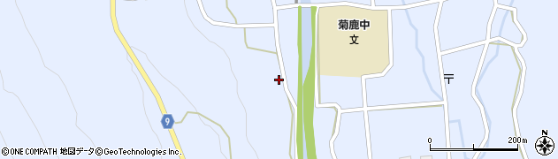熊本県山鹿市菊鹿町下内田1869周辺の地図