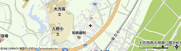 高知県幡多郡黒潮町入野2108-1周辺の地図