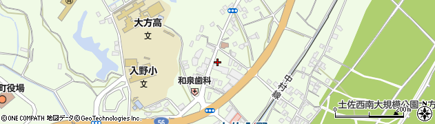 高知県幡多郡黒潮町入野2108-4周辺の地図