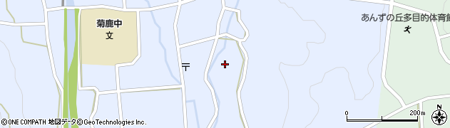 熊本県山鹿市菊鹿町下内田233周辺の地図
