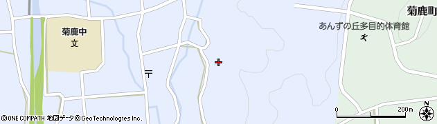 熊本県山鹿市菊鹿町下内田228周辺の地図