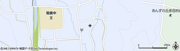 熊本県山鹿市菊鹿町下内田582周辺の地図