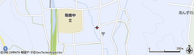 熊本県山鹿市菊鹿町下内田565周辺の地図