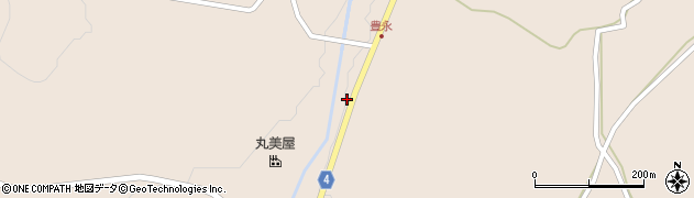 熊本県玉名郡南関町豊永3012周辺の地図