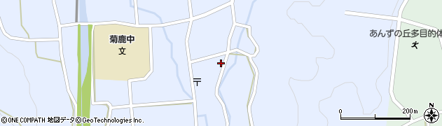 熊本県山鹿市菊鹿町下内田596周辺の地図