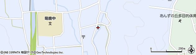 熊本県山鹿市菊鹿町下内田590周辺の地図