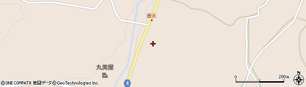 熊本県玉名郡南関町豊永3018周辺の地図