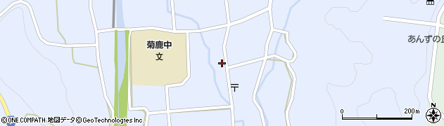 熊本県山鹿市菊鹿町下内田563周辺の地図