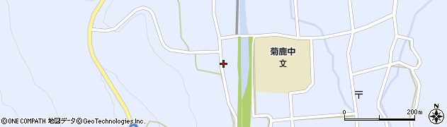 熊本県山鹿市菊鹿町下内田1852周辺の地図