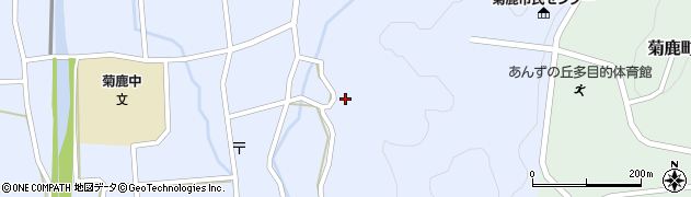 熊本県山鹿市菊鹿町下内田220周辺の地図
