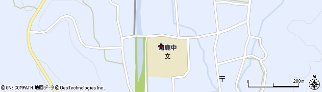 熊本県山鹿市菊鹿町下内田506周辺の地図
