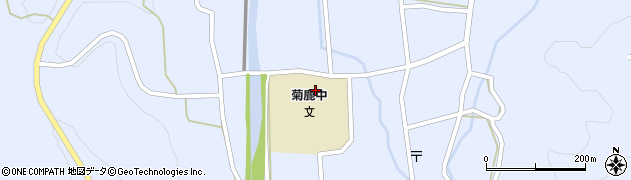 熊本県山鹿市菊鹿町下内田507周辺の地図