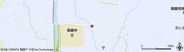 熊本県山鹿市菊鹿町下内田557周辺の地図