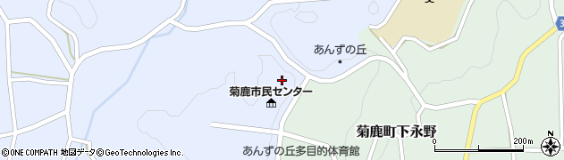 熊本県山鹿市菊鹿町下内田717周辺の地図
