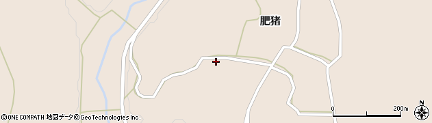 熊本県玉名郡南関町肥猪316周辺の地図
