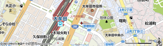 大牟田ラーメン 東洋軒周辺の地図