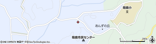 熊本県山鹿市菊鹿町下内田726周辺の地図