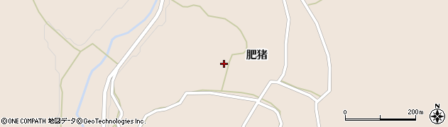 熊本県玉名郡南関町肥猪134周辺の地図