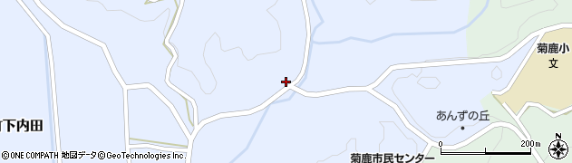 熊本県山鹿市菊鹿町下内田663周辺の地図
