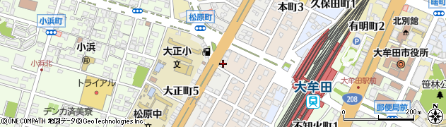 ピタット・ハウス　大牟田店周辺の地図