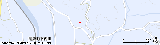 熊本県山鹿市菊鹿町下内田1489周辺の地図
