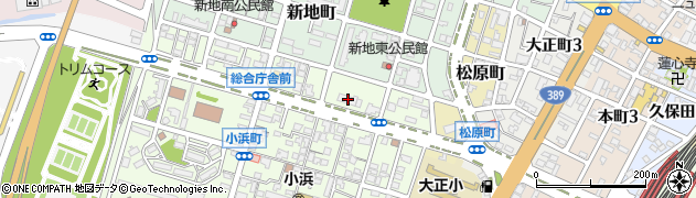 九州地方整備局博多港湾・空港整備事務所　三池港事務所周辺の地図