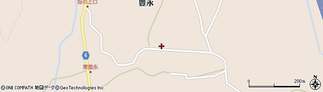 熊本県玉名郡南関町豊永1939周辺の地図